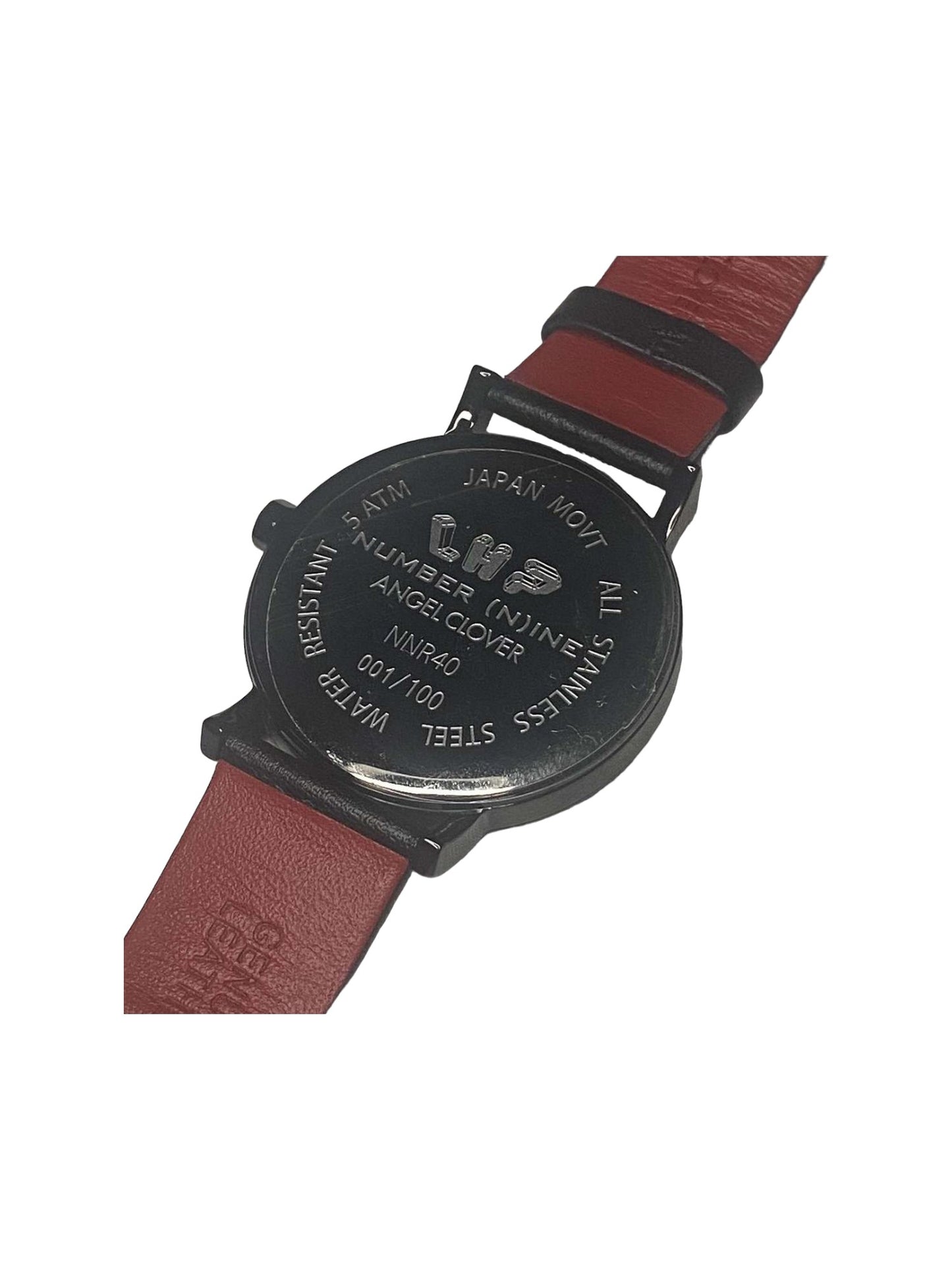 Number (N)ine 001 / 100 Angel Clover Watch *NEW*
