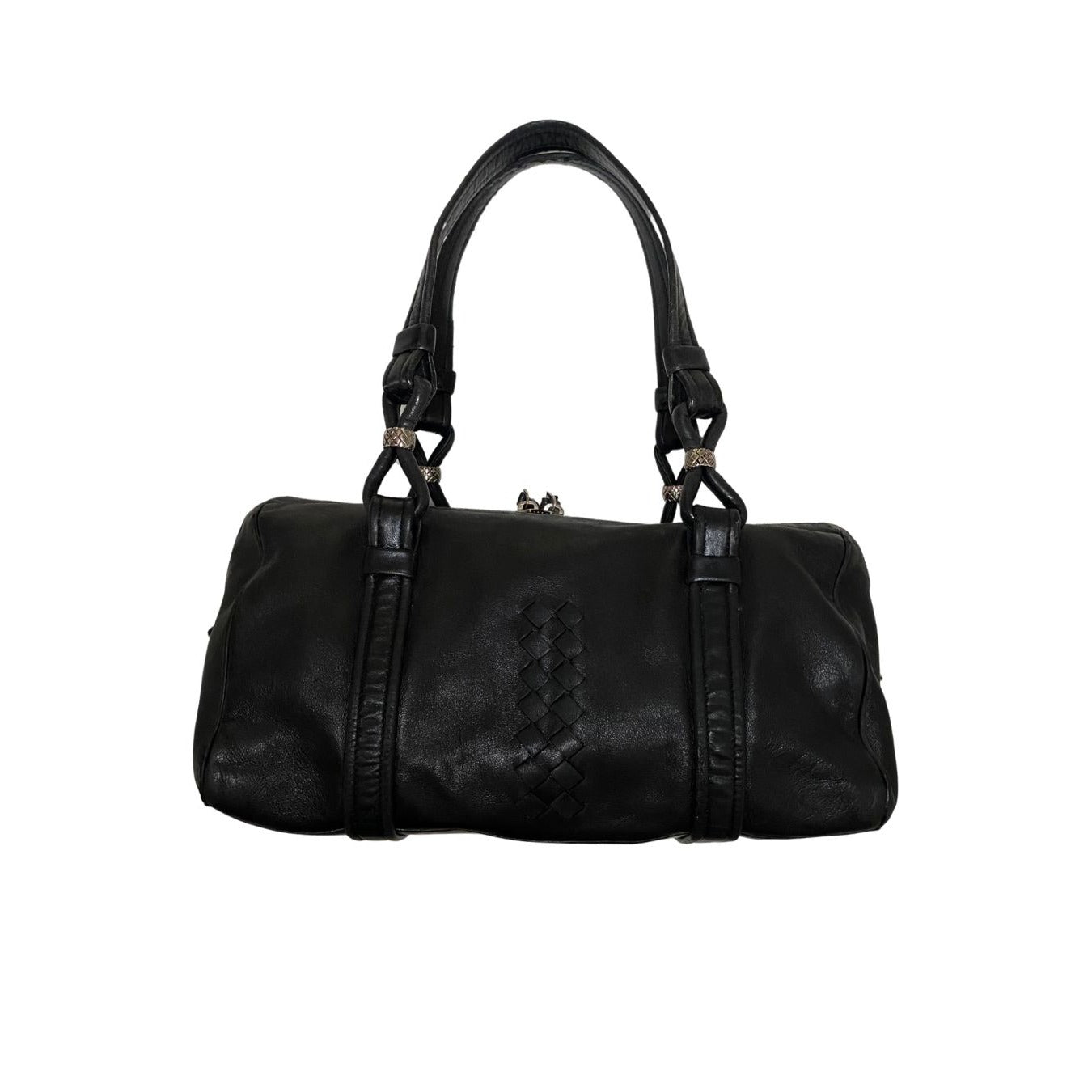 Bottega Veneta Intrecciato 'Trimmed Boston Bag'