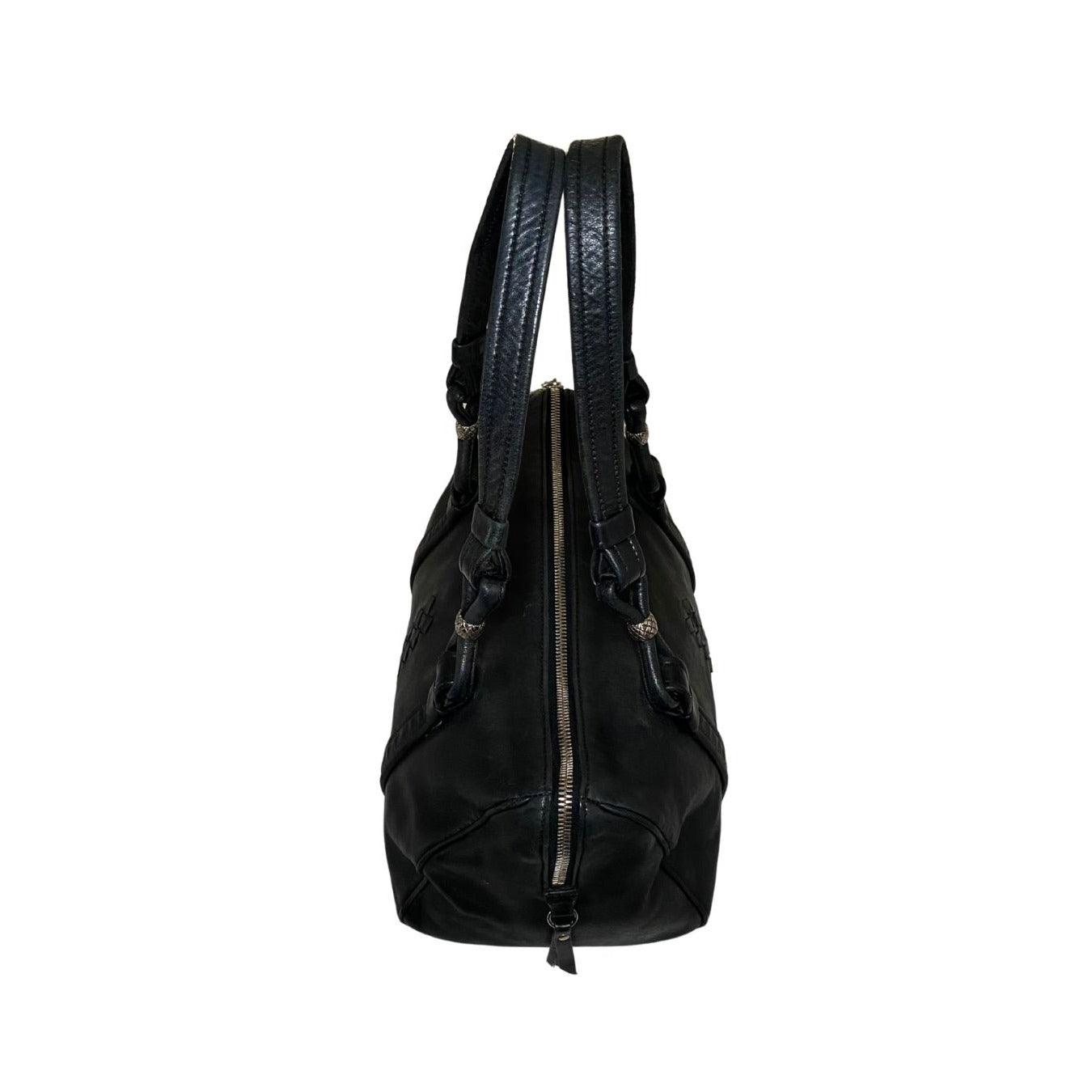 Bottega Veneta Intrecciato 'Trimmed Boston Bag'