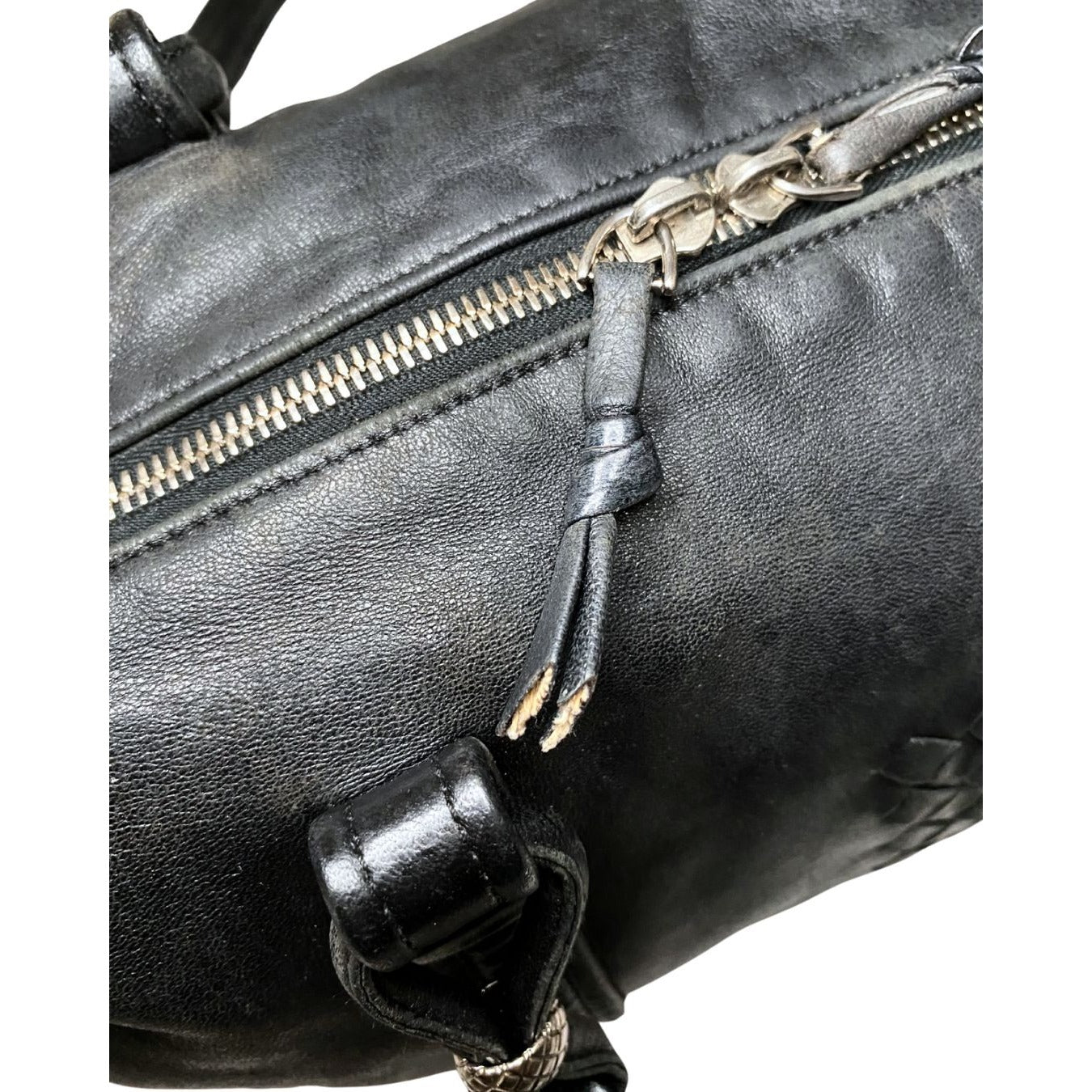 Bottega Veneta Intrecciato 'Trimmed Boston Bag'
