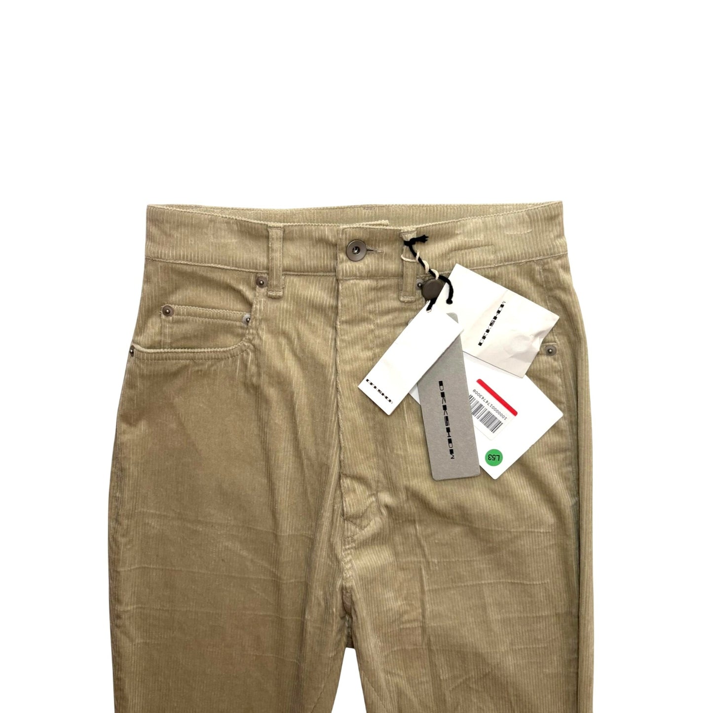 Rick Owens DRKSHDW Pearl Corduroy Bolan Pants