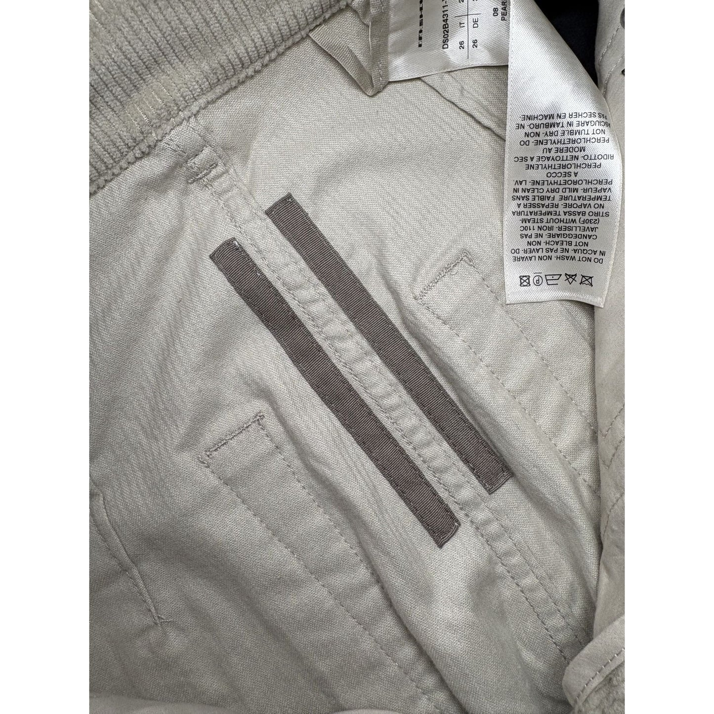 Rick Owens DRKSHDW Pearl Corduroy Bolan Pants