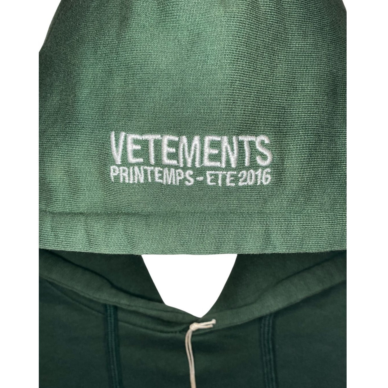 Vetements x Champion SS16 'Polizei' Reversible Hoodie