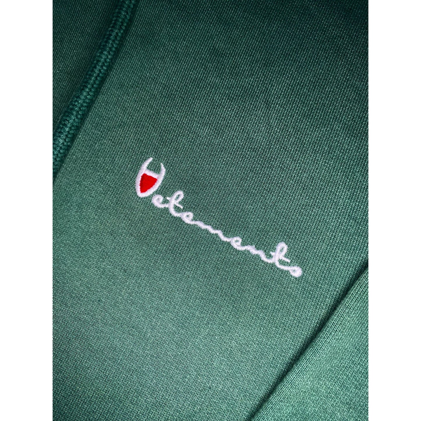 Vetements x Champion SS16 'Polizei' Reversible Hoodie