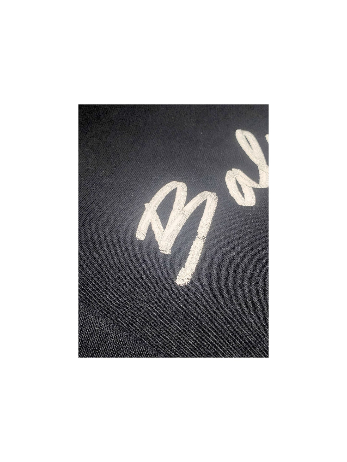 Balenciaga 2022 Distressed Script Hoodie