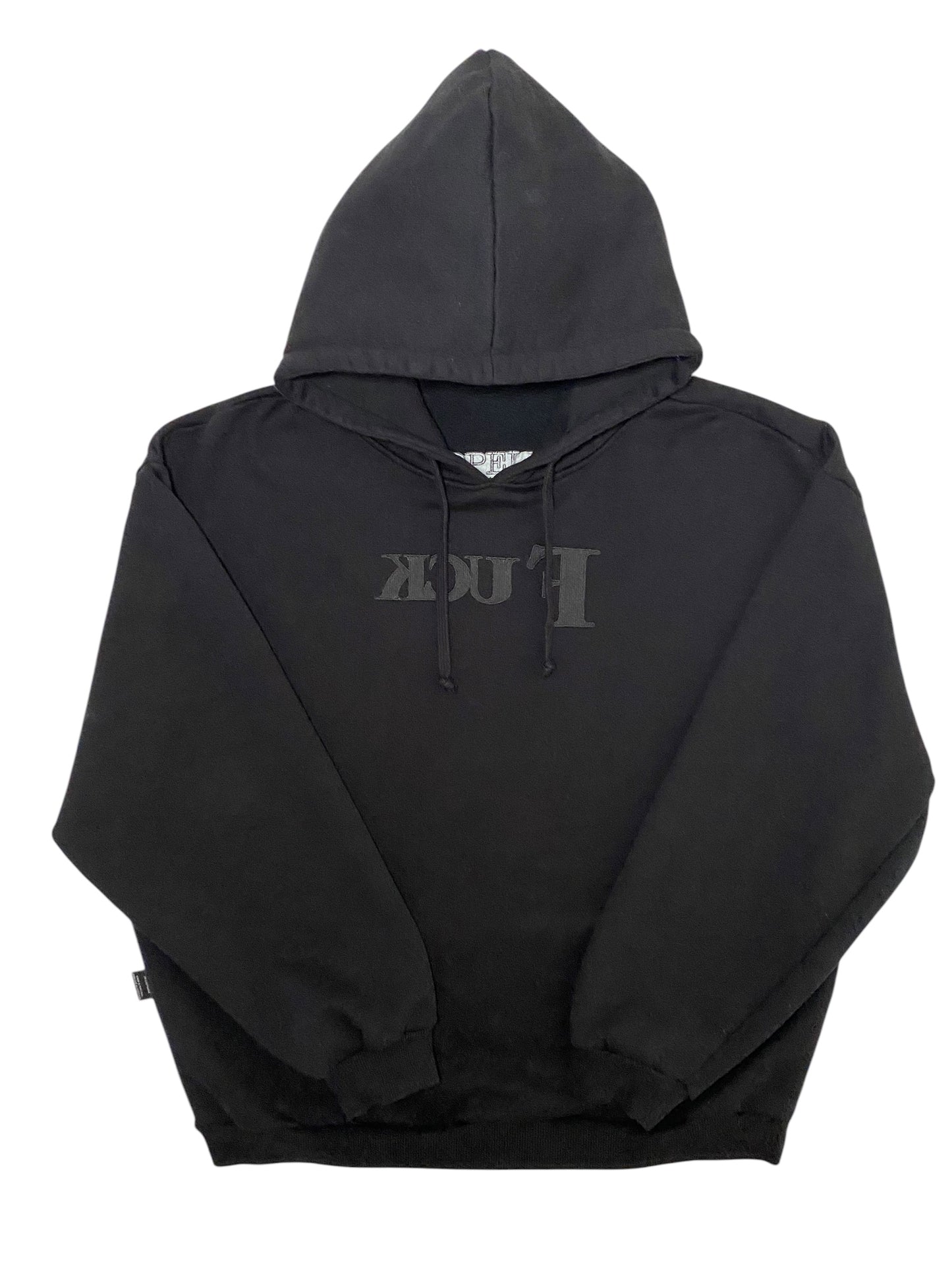 Vetements Reversible AW18 'Fuck' Hoodie