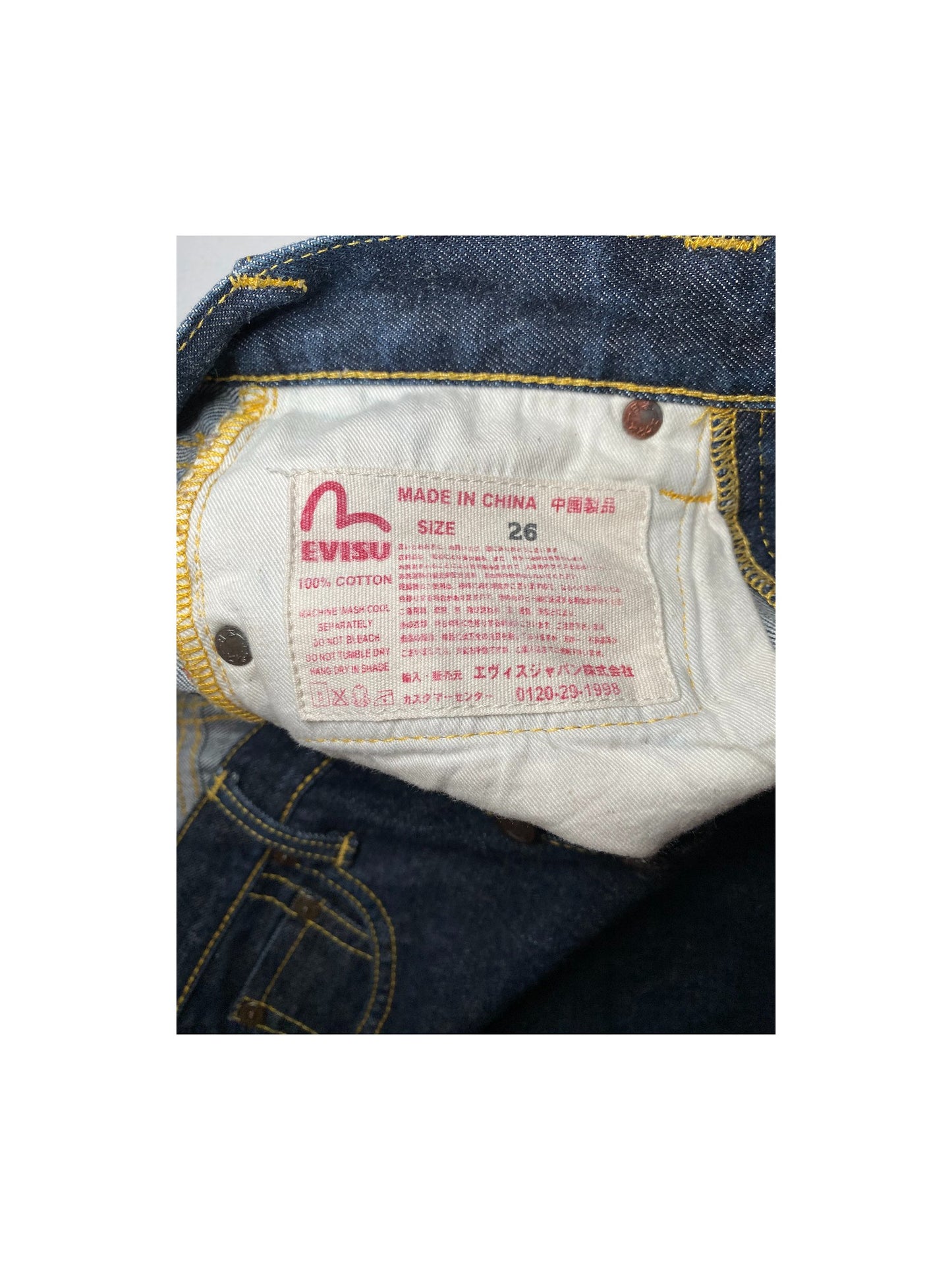 Evisu Heart Jeans