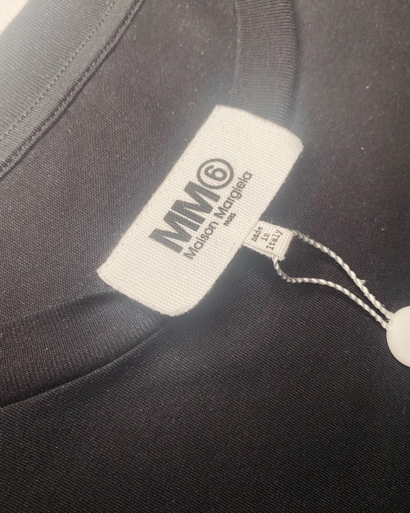 Maison Margiela MM6 Black T-Shirt