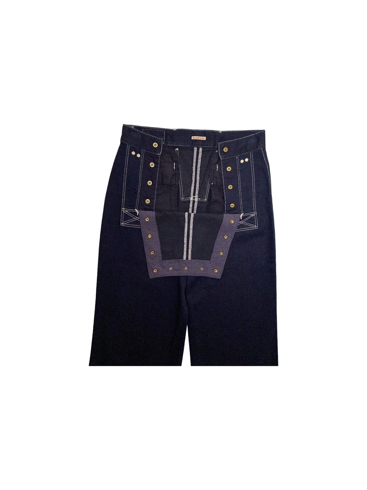 Kapital Flared Tie-up Pants