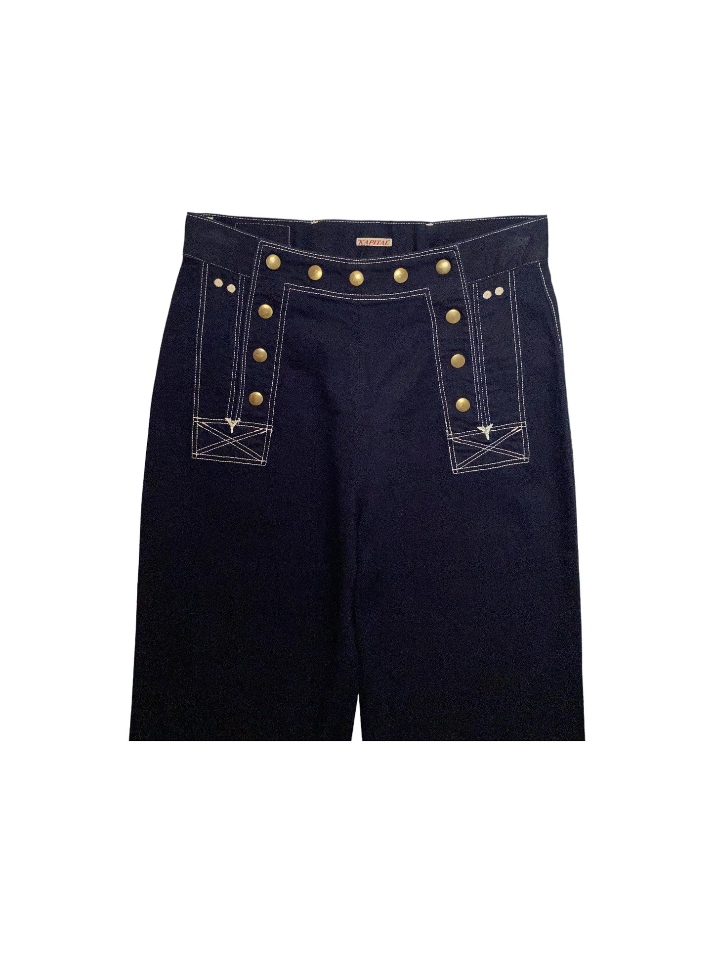 Kapital Flared Tie-up Pants