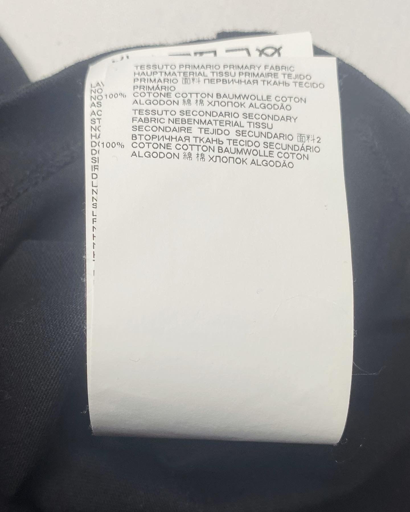 Maison Margiela MM6 Black T-Shirt