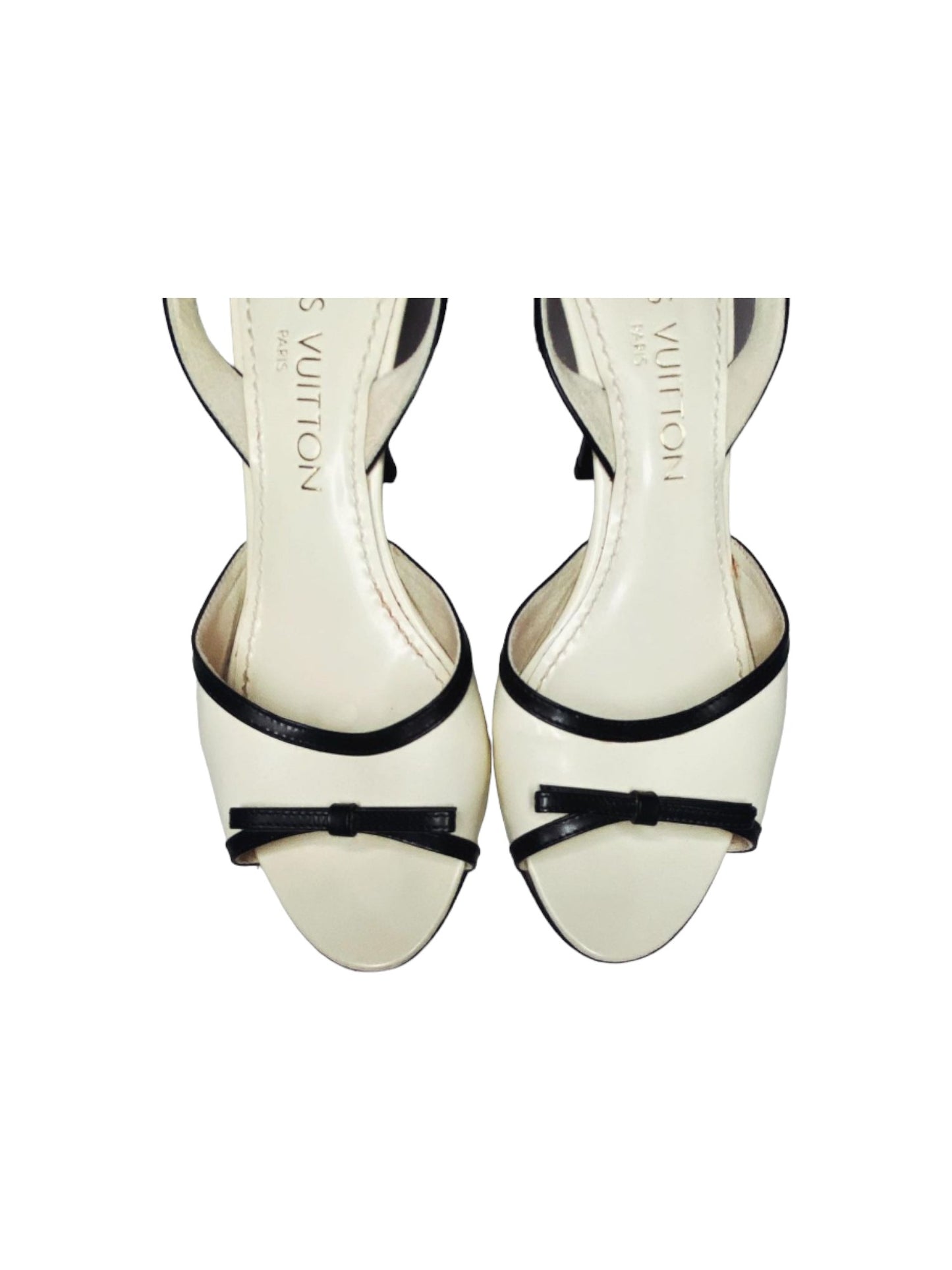 Louis Vuitton SS03 Bow Slingback Heels
