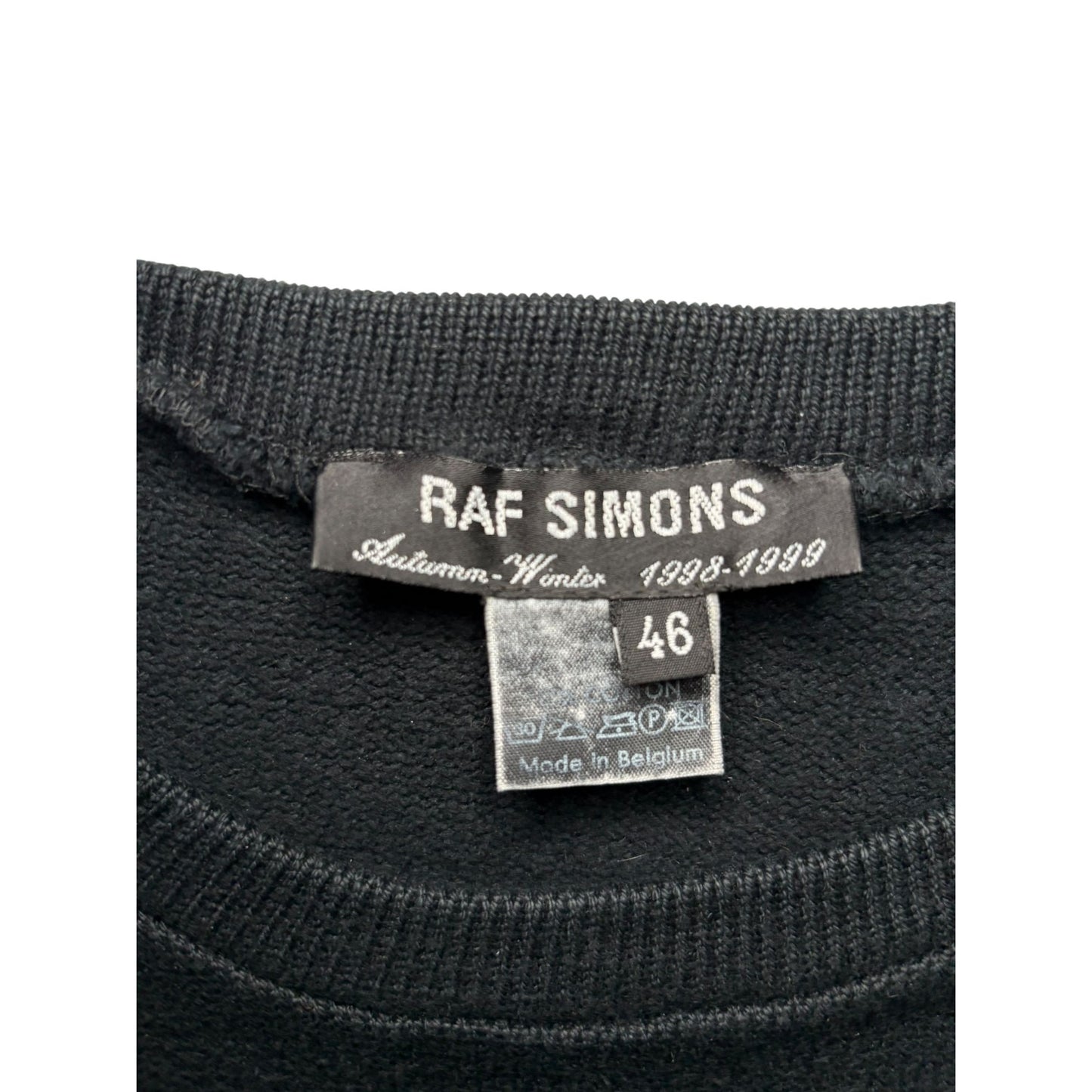 Raf Simons AW98-99 'Radioactivity' Longsleeve Raglan Sweater