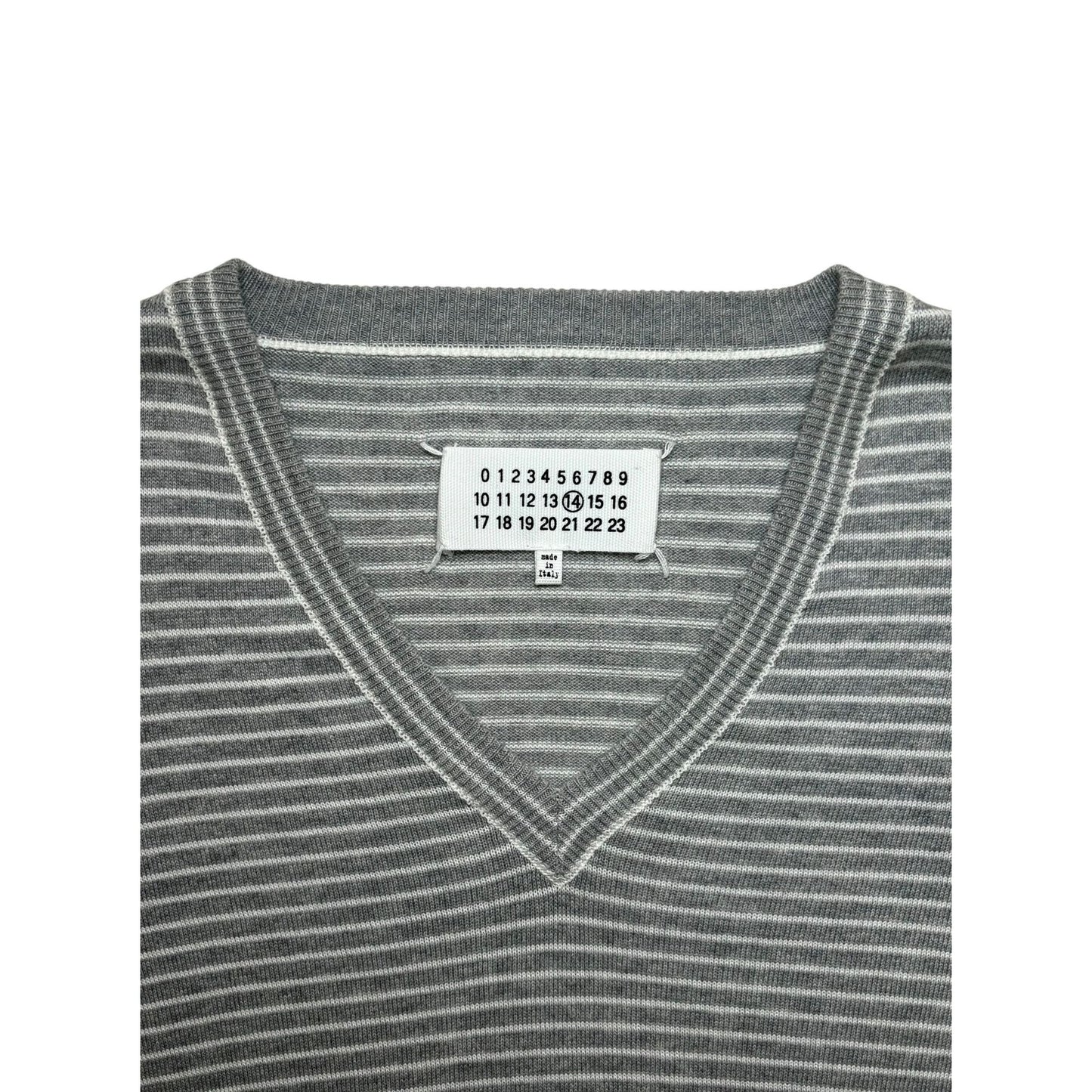 Maison Margiela Line 14 Wool V-Neck Jumper