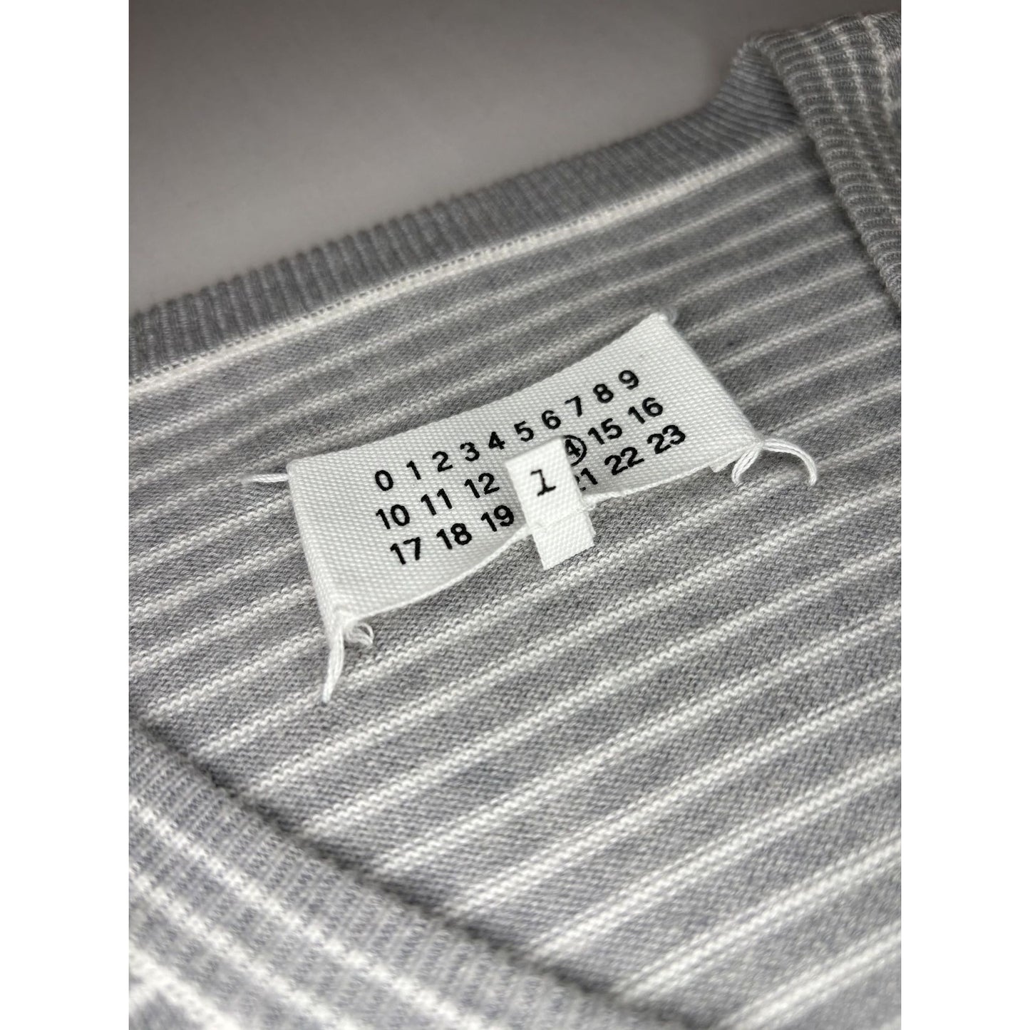 Maison Margiela Line 14 Wool V-Neck Jumper