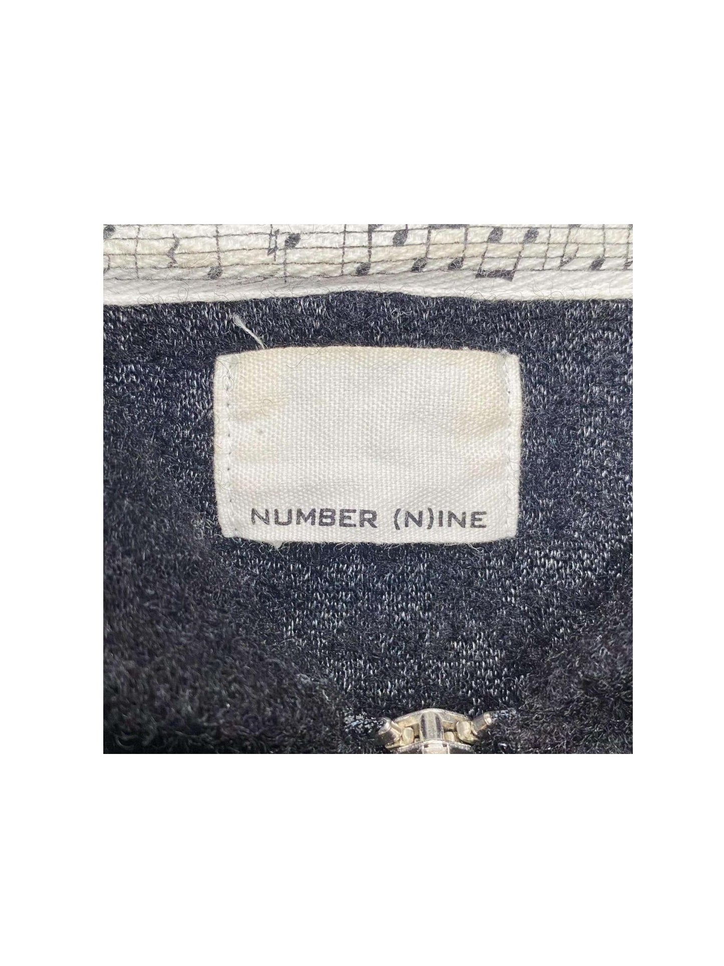 Number (N)ine Wool Logo Hoodie