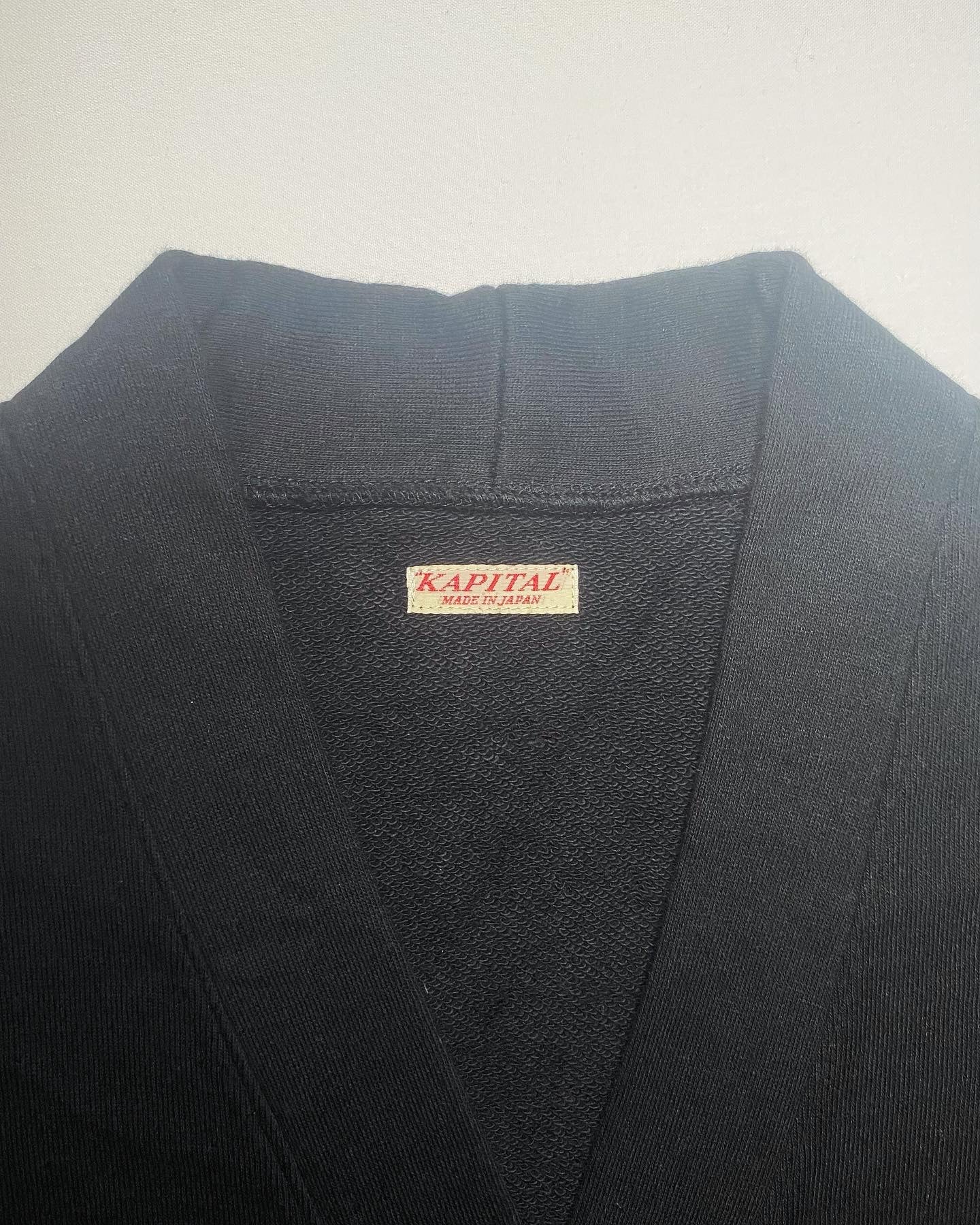 Kapital Smiley Button-Up Cardigan