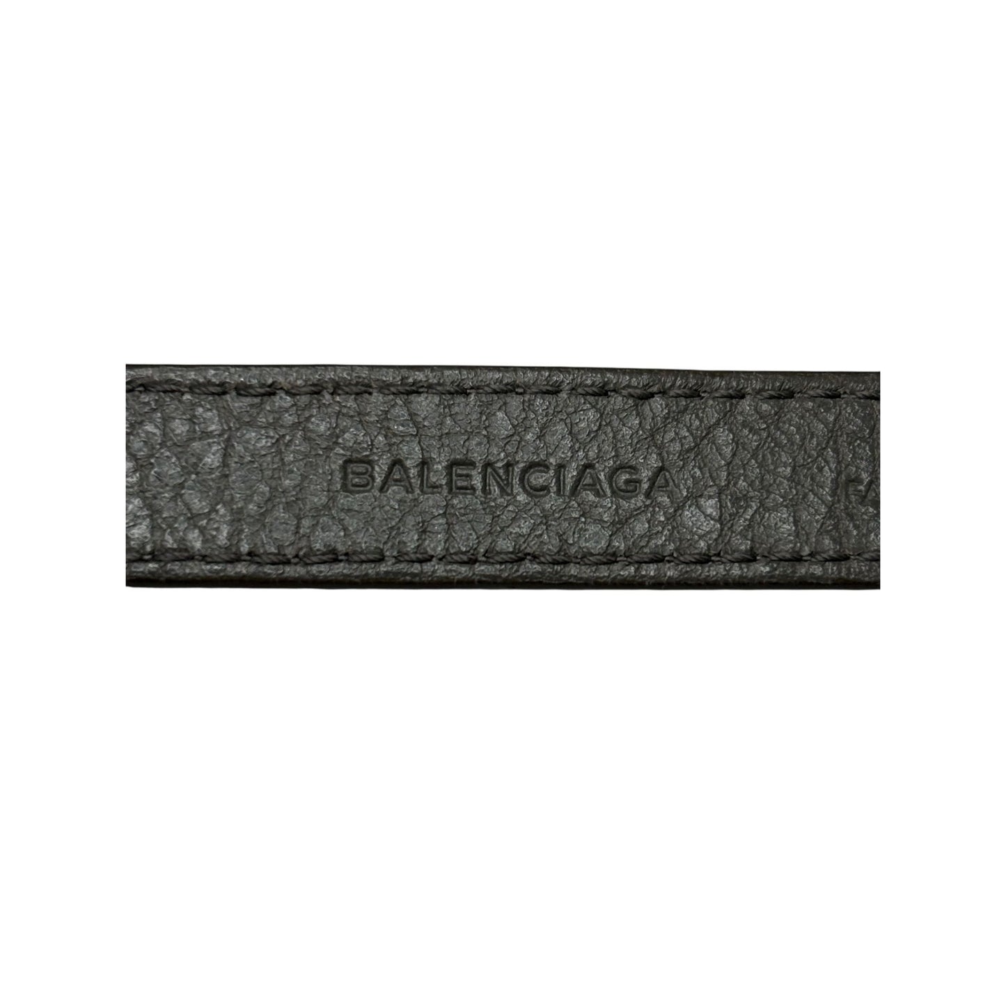 Balenciaga Grey Arena Triple-wrap Bracelet
