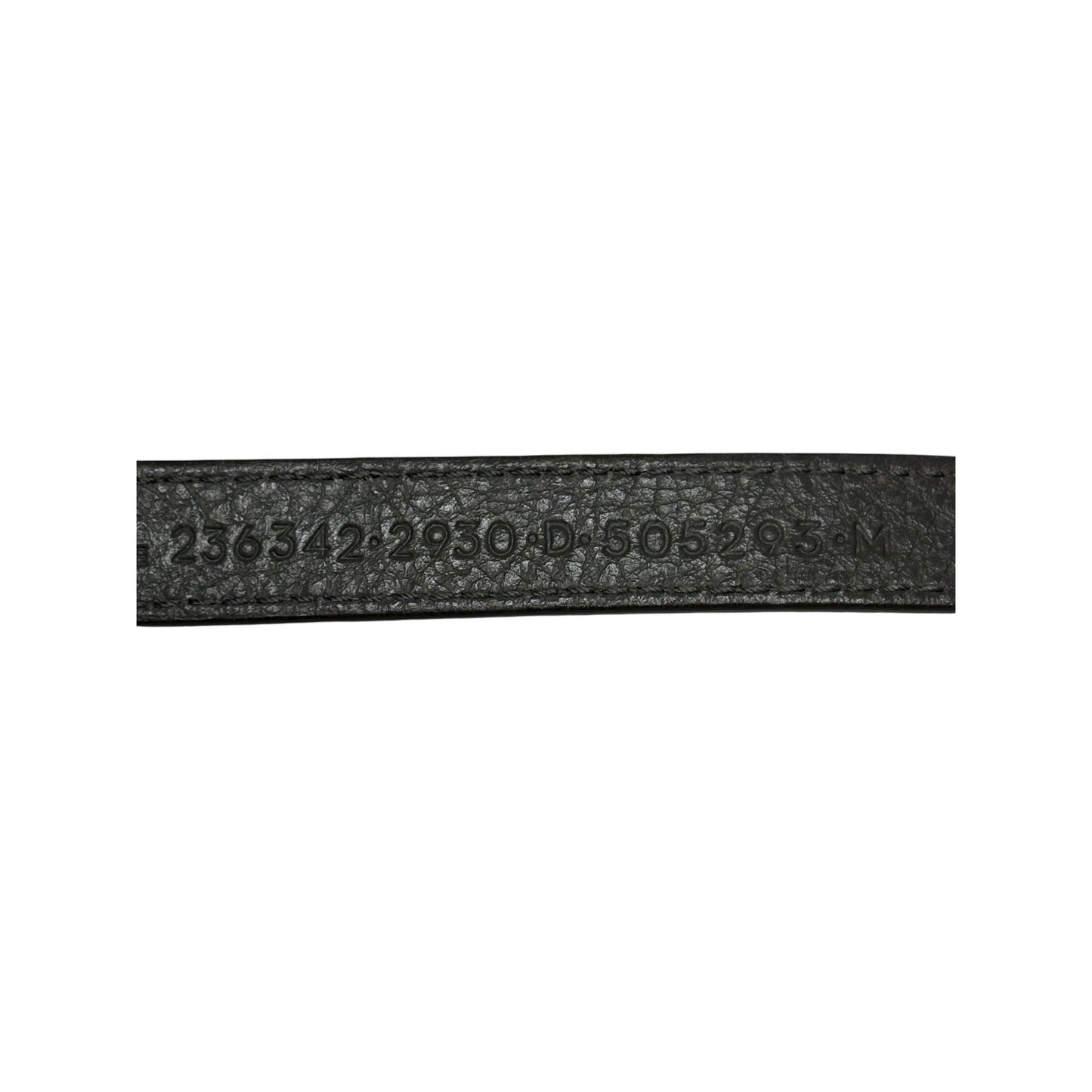 Balenciaga Grey Arena Triple-wrap Bracelet