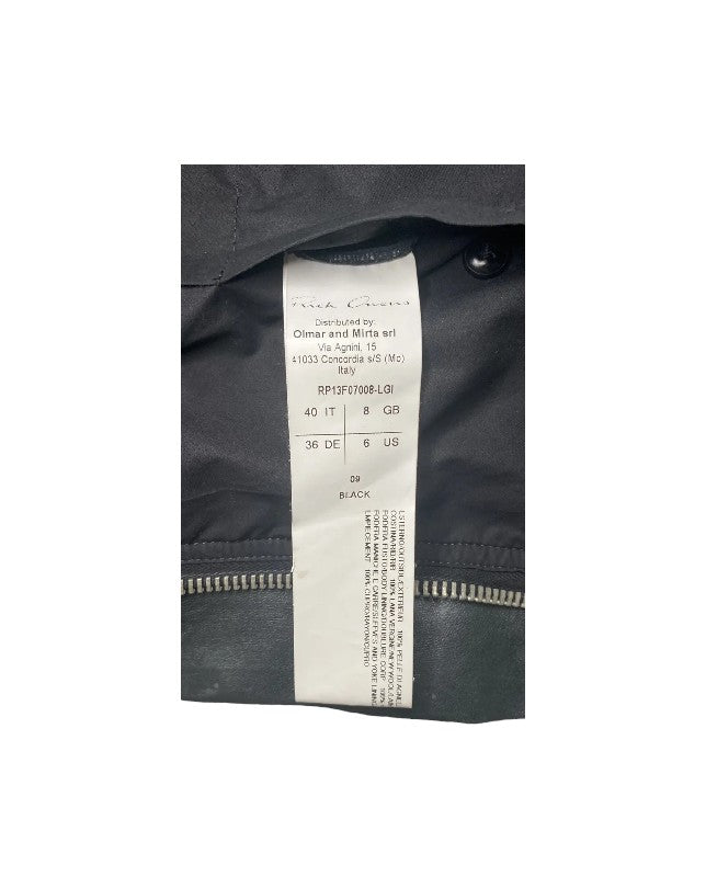 Rick Owens Motorcycle Jacket