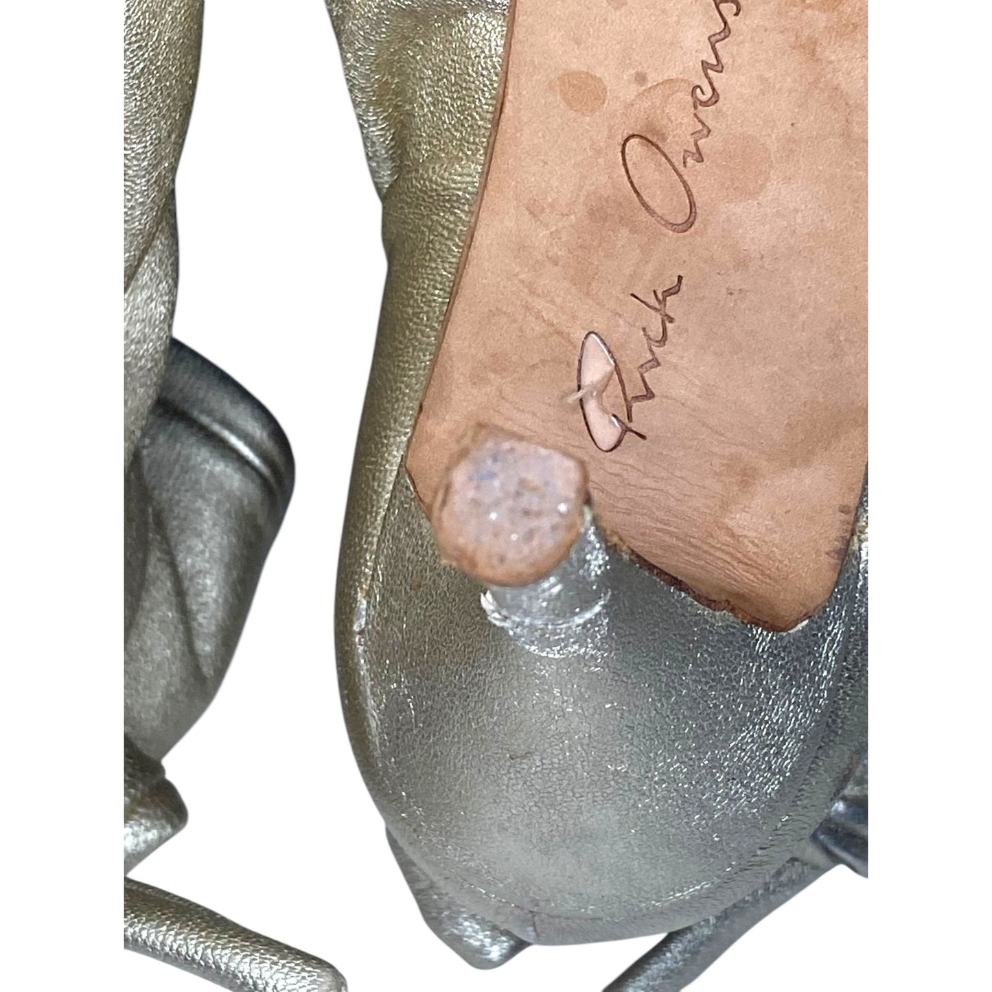 Rick Owens FW06 Runway 'Dustulator' Glitter Heels