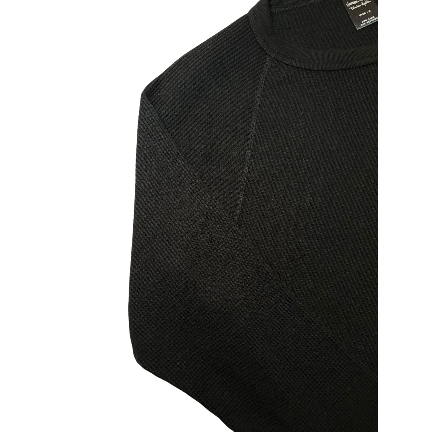 Number (N)ine AW05 'Nightcrawler' Thermal Waffle-knit Long-sleeve