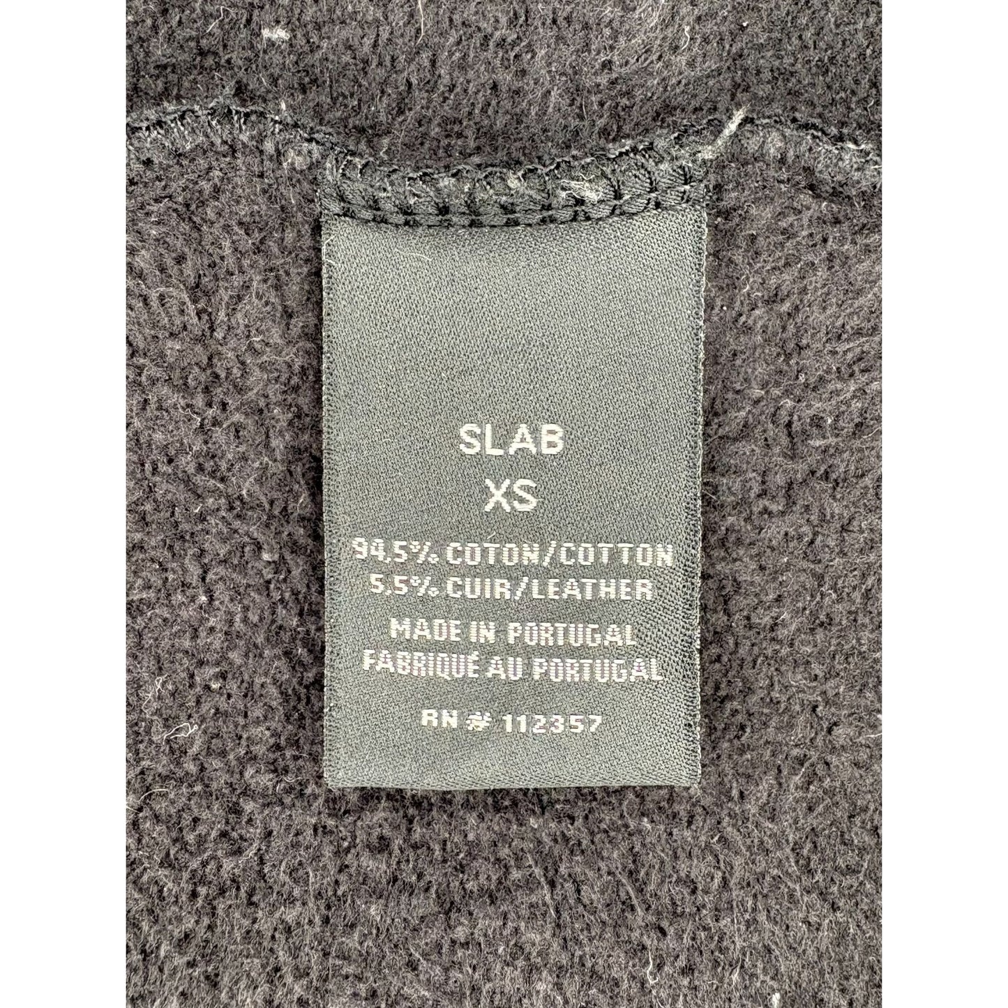 Rick Owens FW01 Layered Leather ‘Scab’ Hoodie