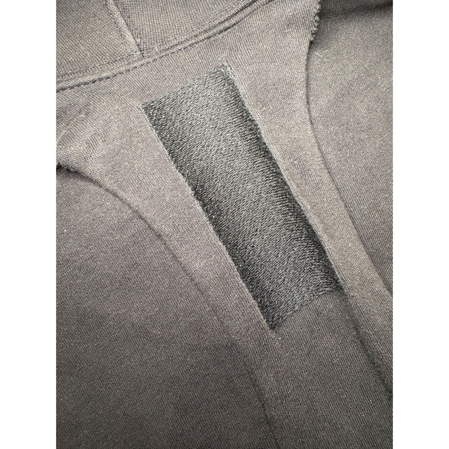 Rick Owens FW01 Layered Leather ‘Scab’ Hoodie
