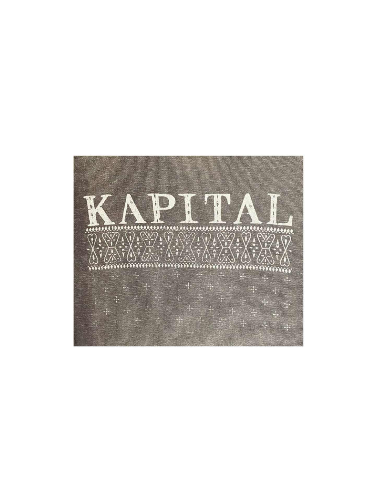 Kapital Spell Out Hoodie