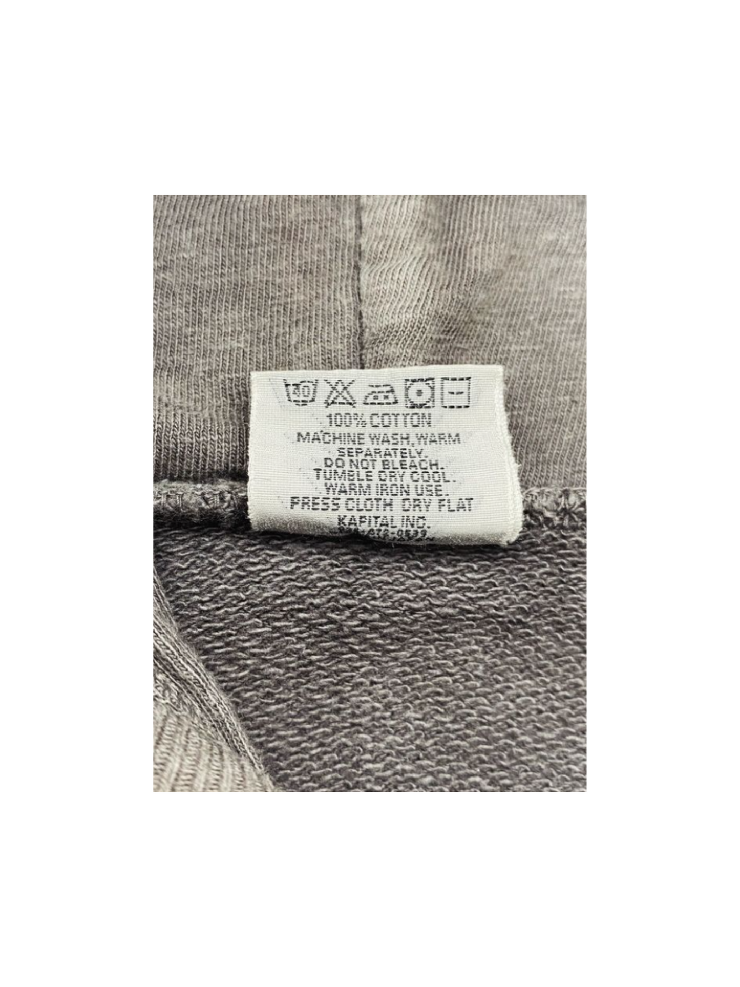 Kapital Spell Out Hoodie