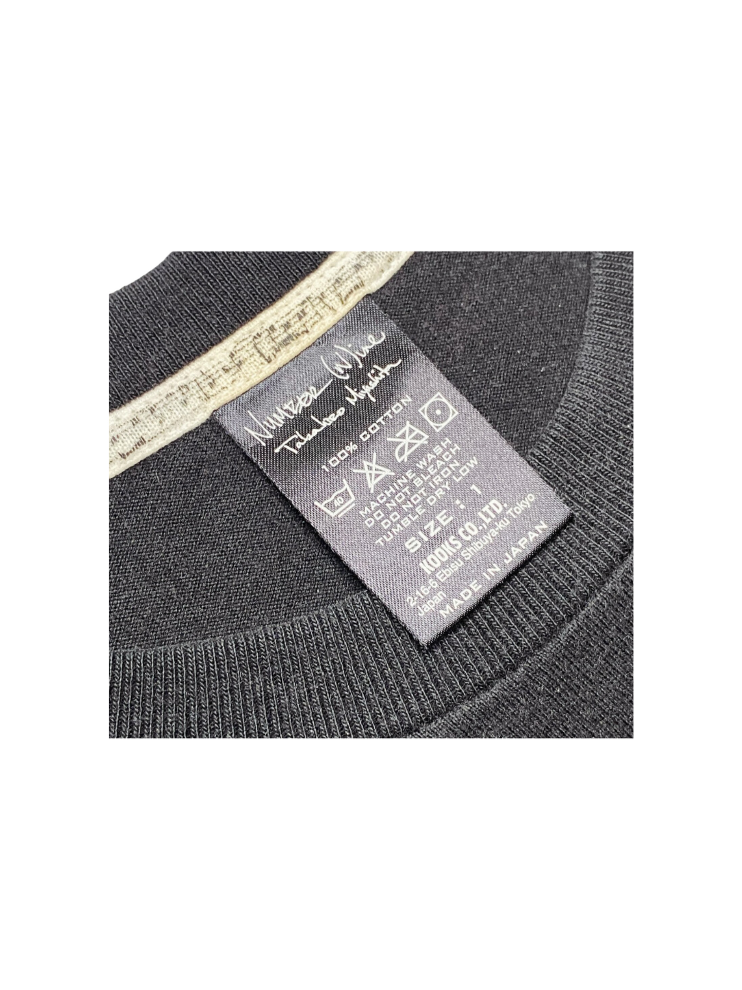 Number (N)ine SS06 Mickey Flip-Off T-Shirt
