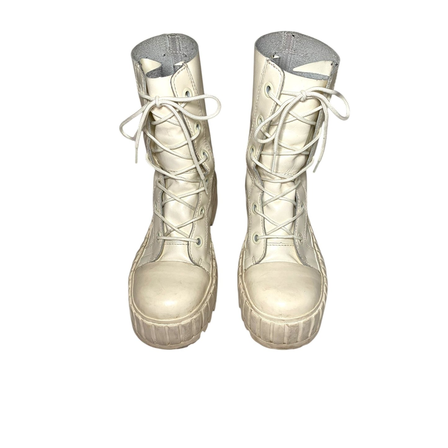 Maison Margiela 6 'Vulcanized' Leather Boots