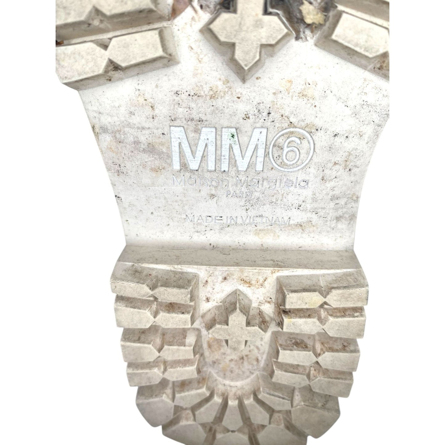 Maison Margiela 6 'Vulcanized' Leather Boots
