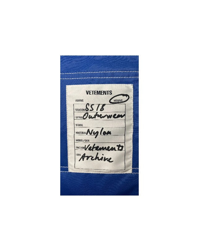 Vetements SS18 Workwear Shirt
