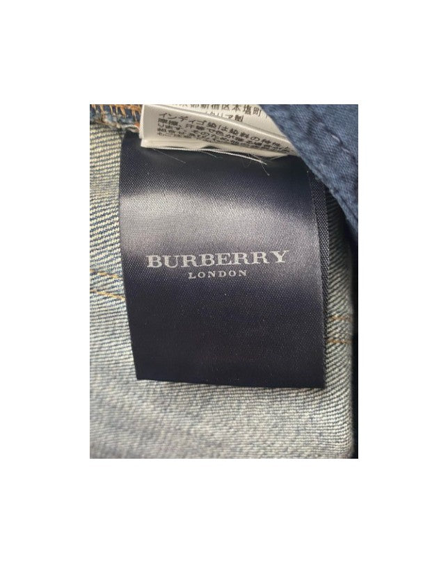 Burberry London Reworked Denim Skirt