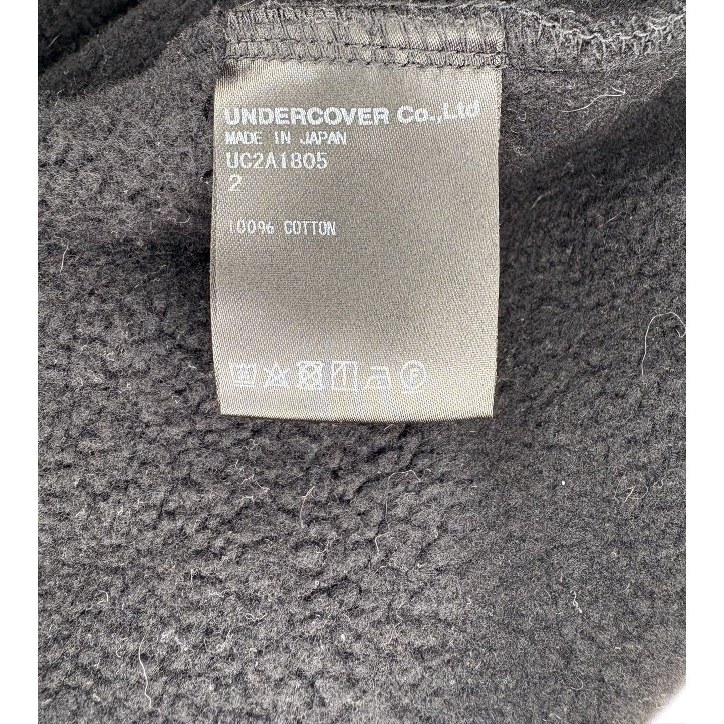Undercover AW21 Double Layered Harness Hoodie