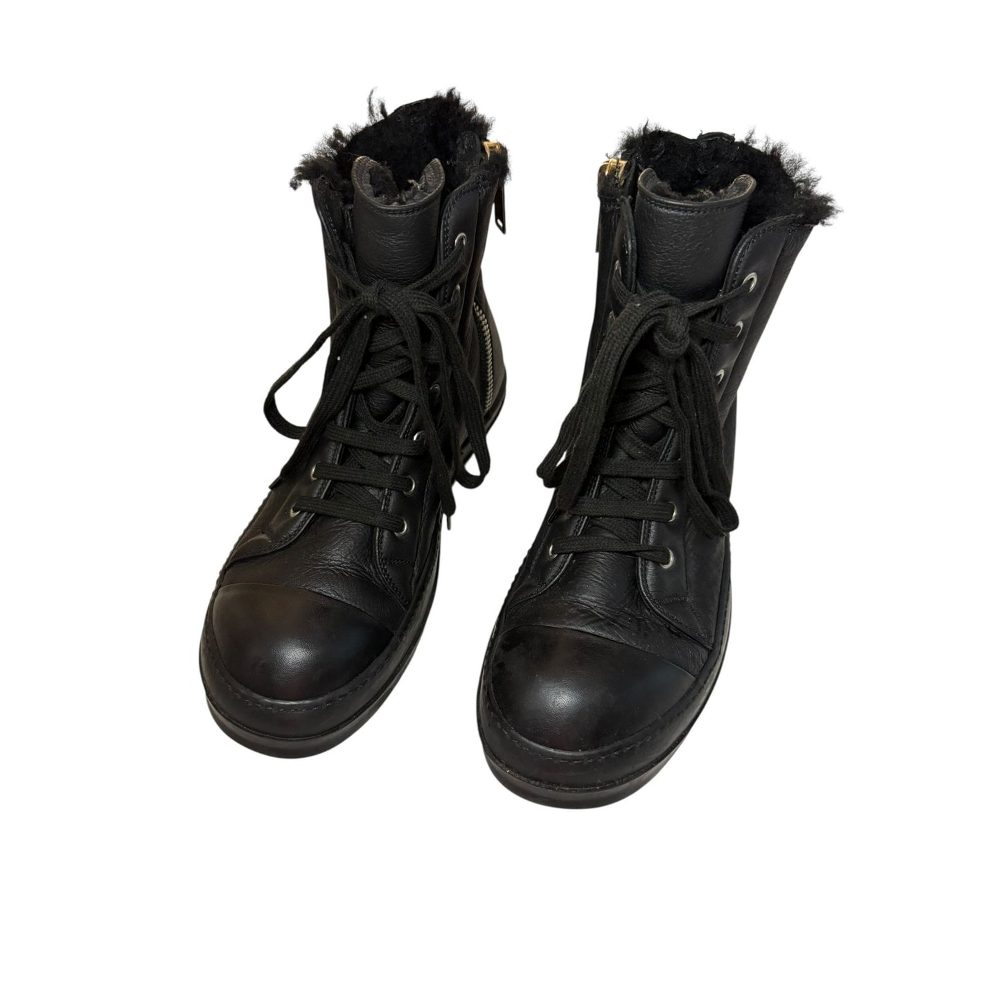 Rick Owens Mainline FW13 Sheepskin Shearling Ramones