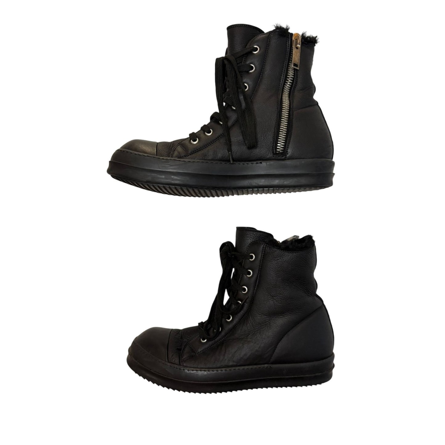 Rick Owens Mainline FW13 Sheepskin Shearling Ramones