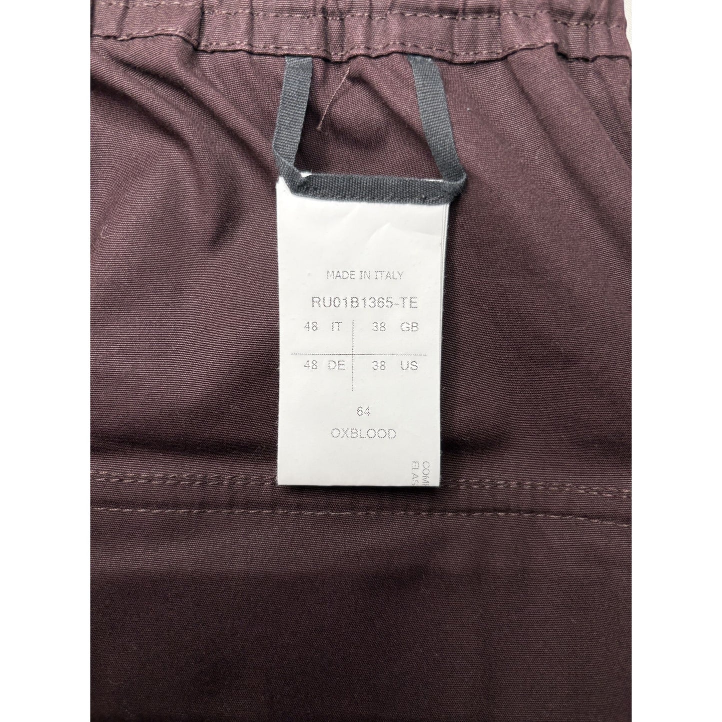Rick Owens Mainline 1/1 'Sample' Geth Bela Pants