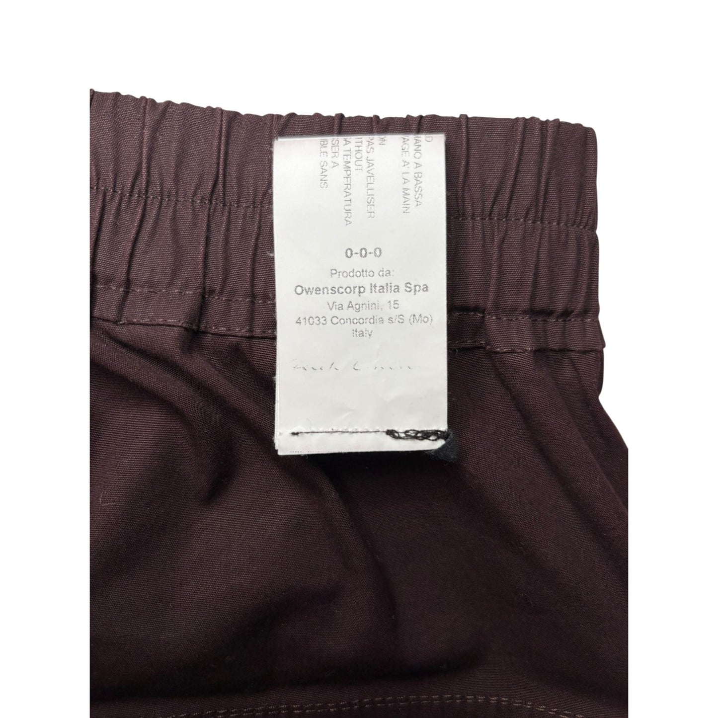 Rick Owens Mainline 1/1 'Sample' Geth Bela Pants