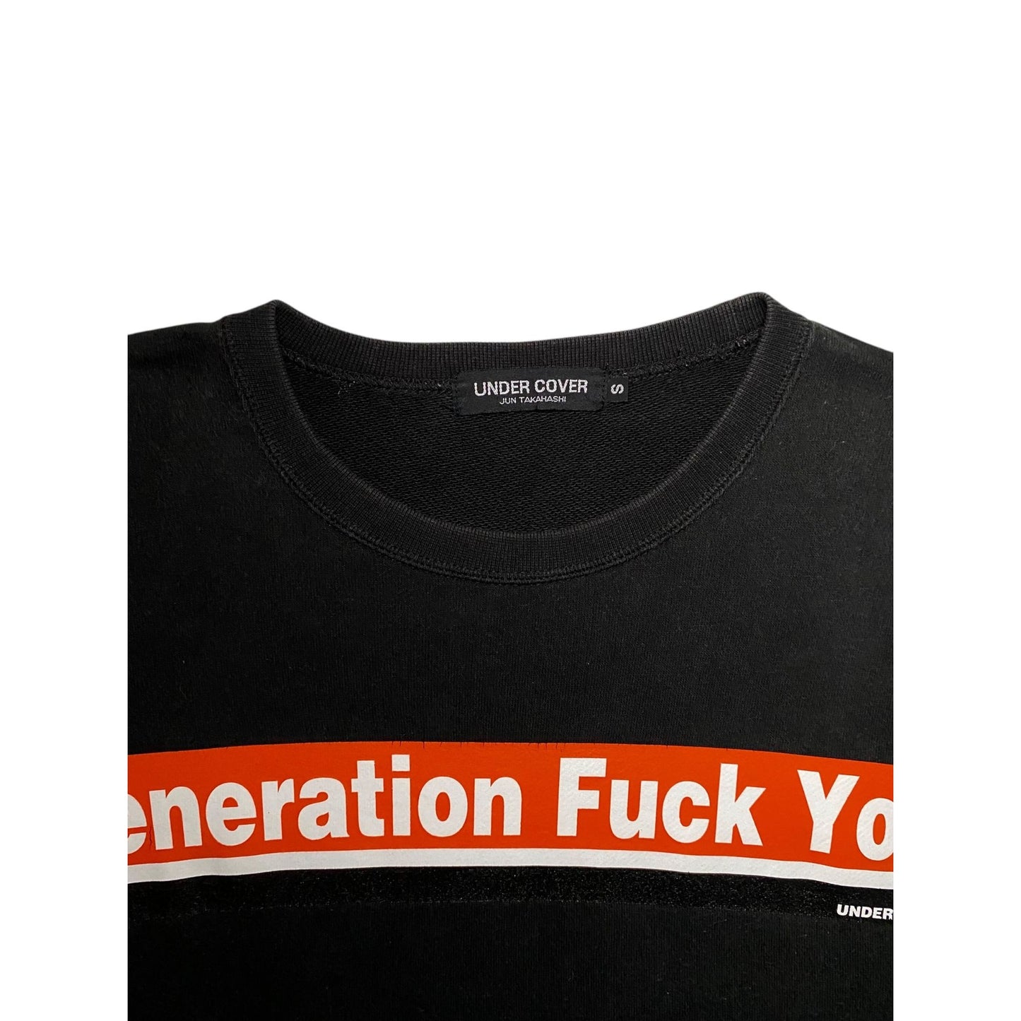 Undercover AW99 'Generation Fuck You' Sweater