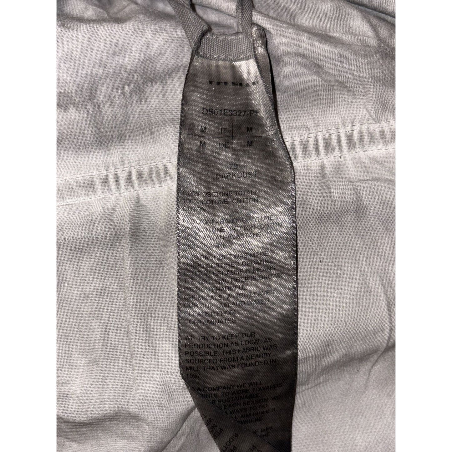 Rick Owens DRKSHDW SS25 Waxed Wide Bela Pants