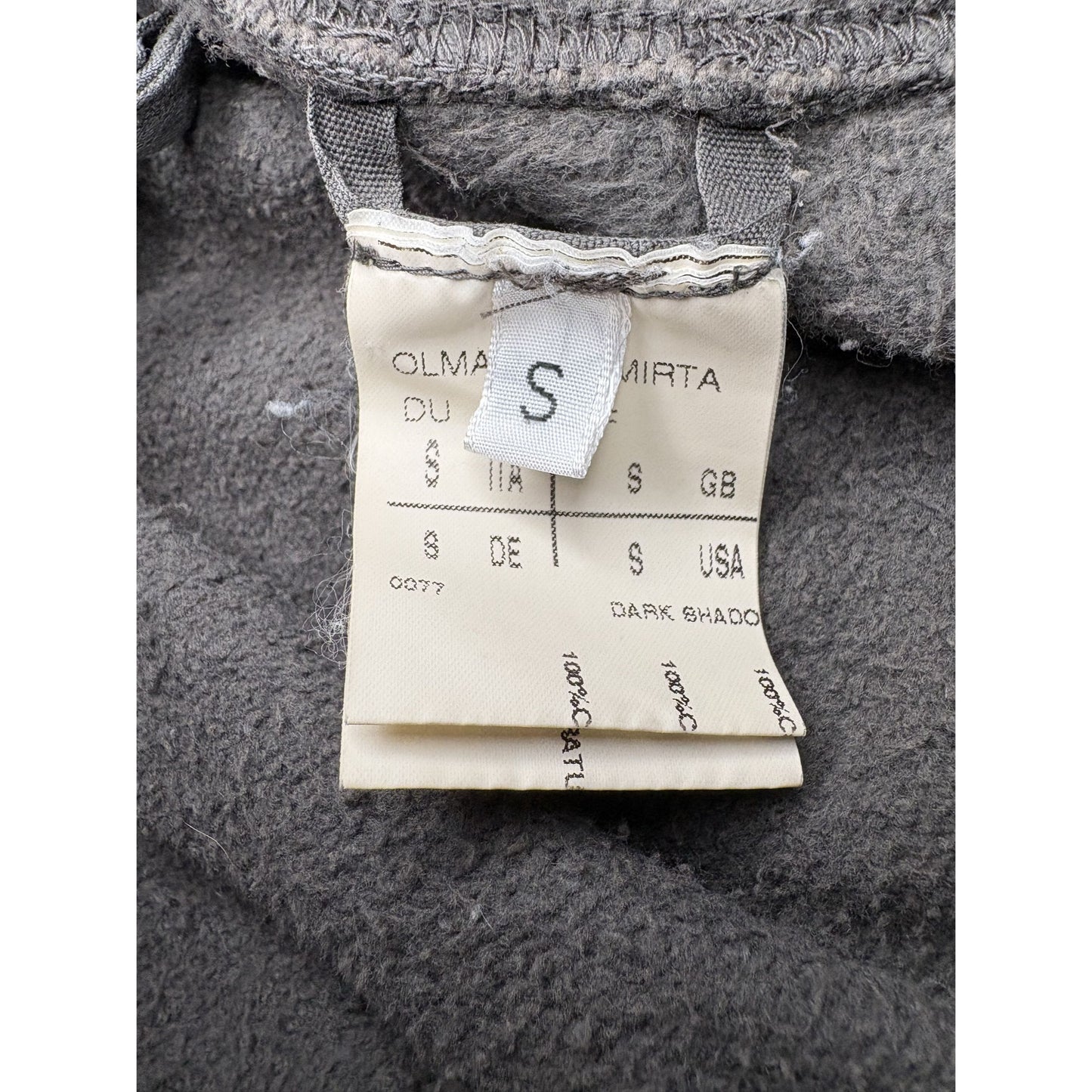 Rick Owens DRKSHDW SS08 'Creatch' Zip up Sweatshirt