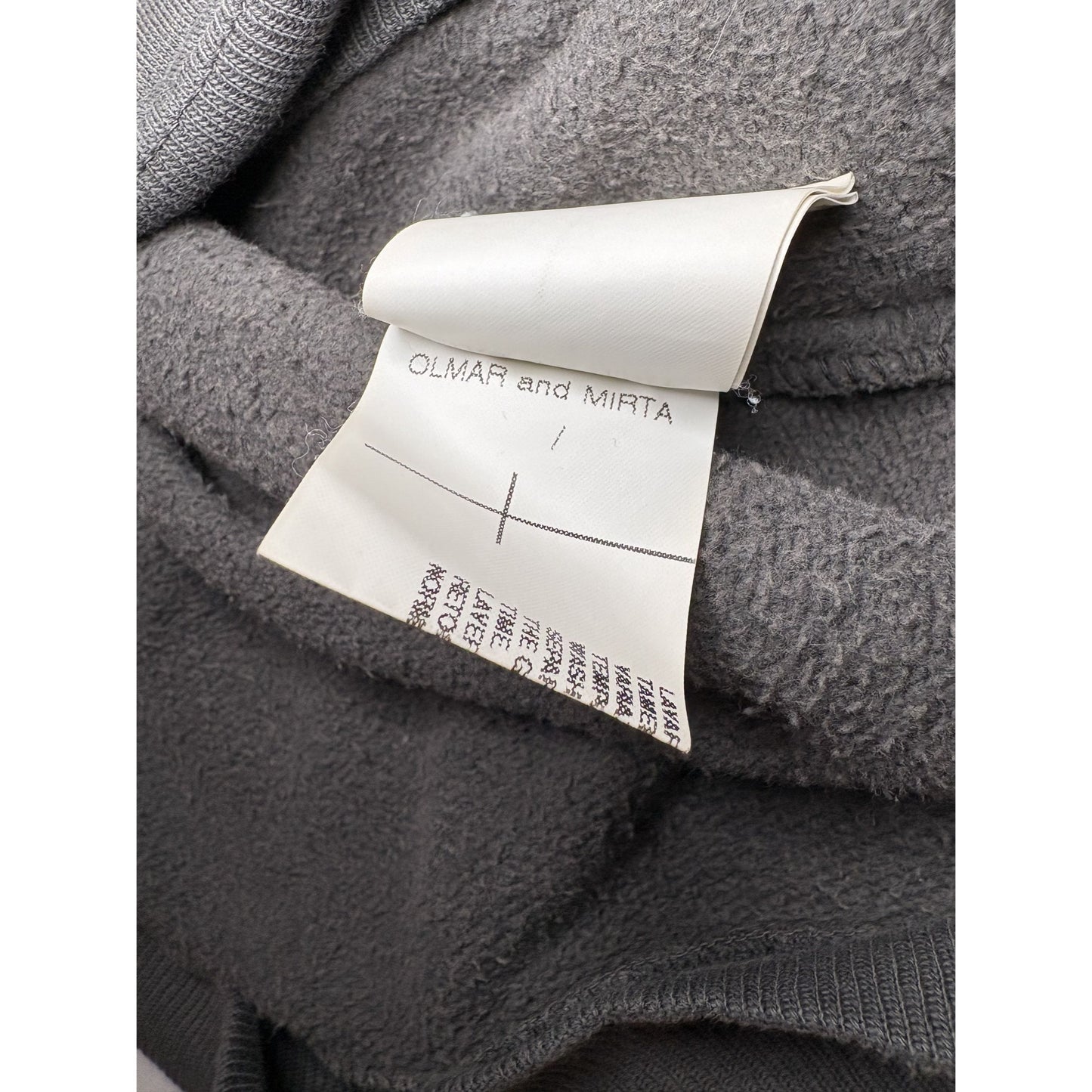 Rick Owens DRKSHDW SS08 'Creatch' Zip up Sweatshirt