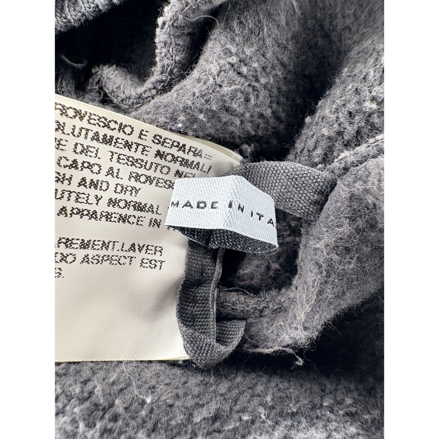 Rick Owens DRKSHDW SS08 'Creatch' Zip up Sweatshirt