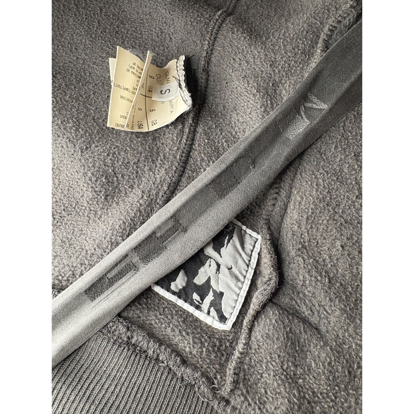 Rick Owens DRKSHDW SS08 'Creatch' Zip up Sweatshirt