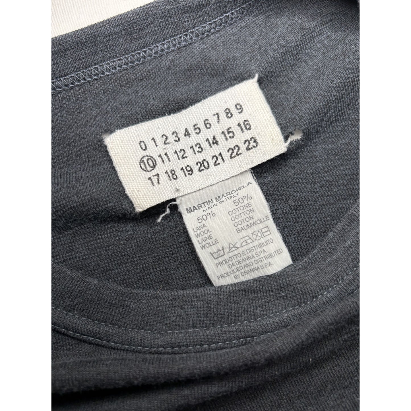 Maison Margiela x Miss Deanna 1999 - 2003 Wool Blend T-Shirt