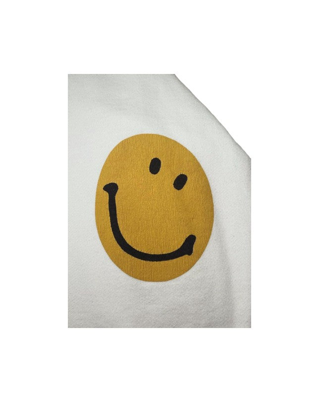 Kapital Eco Smiley Patch Crewneck