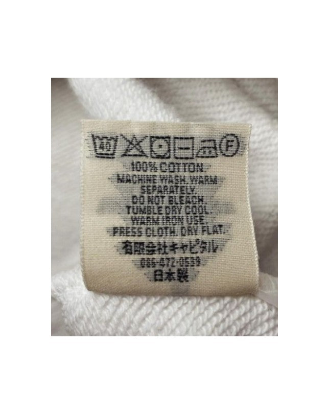 Kapital Eco Smiley Patch Crewneck