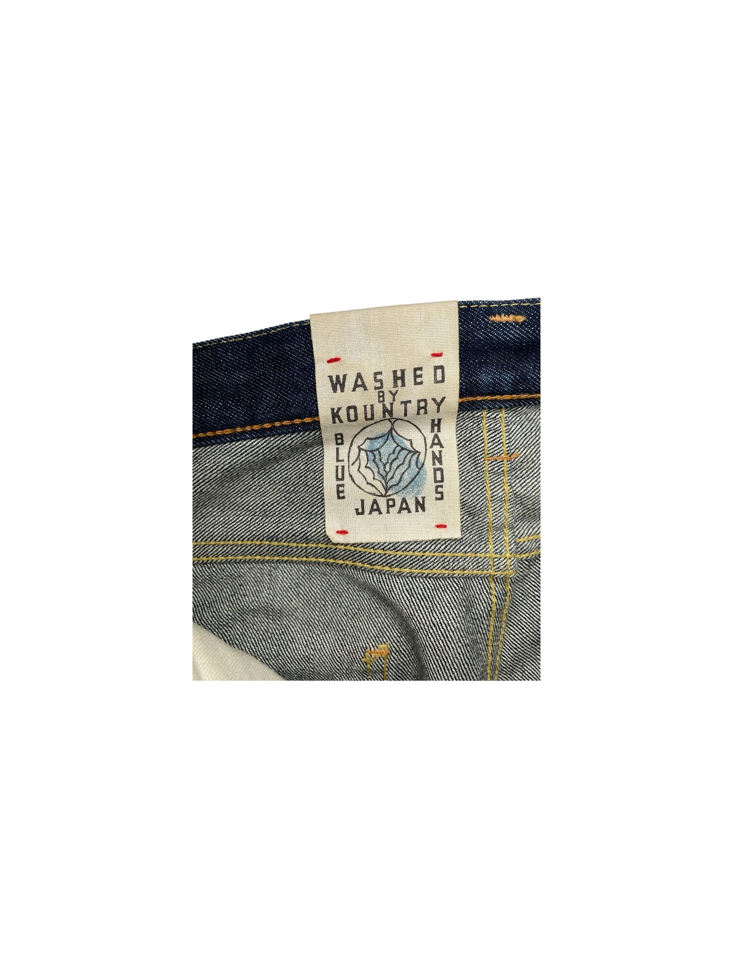 Kapital Indigo Logo Jeans